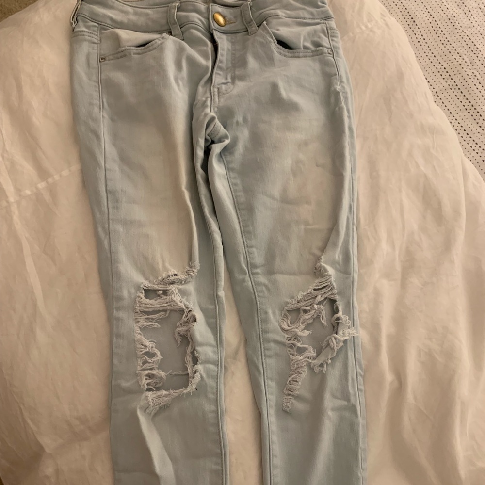 Ripped Jeans American eagle skinny